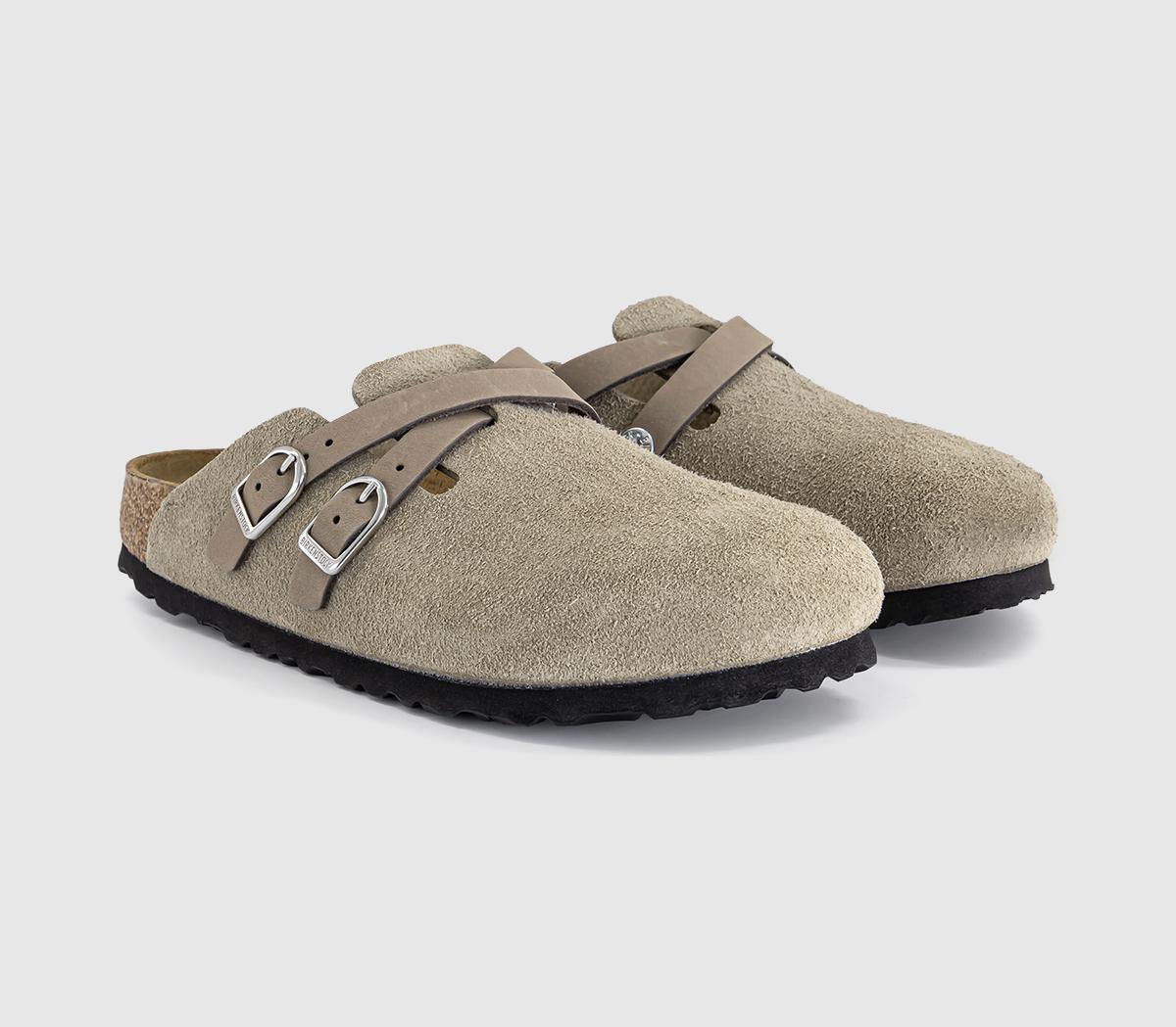 BIRKENSTOCKBlair ClogsTaupe Suede