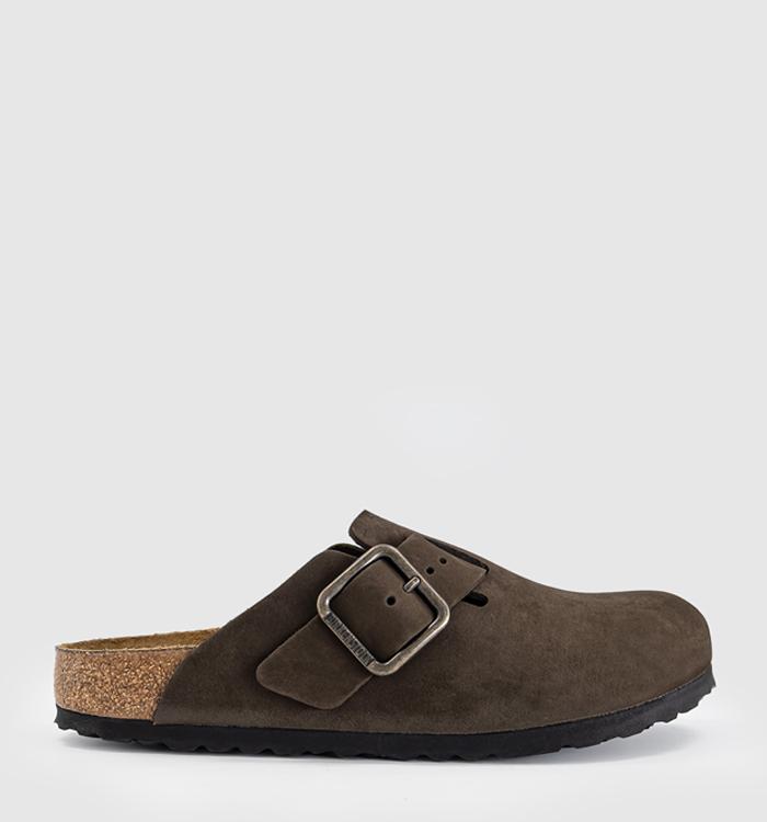 BIRKENSTOCK Boston Clogs Mocca Lenb