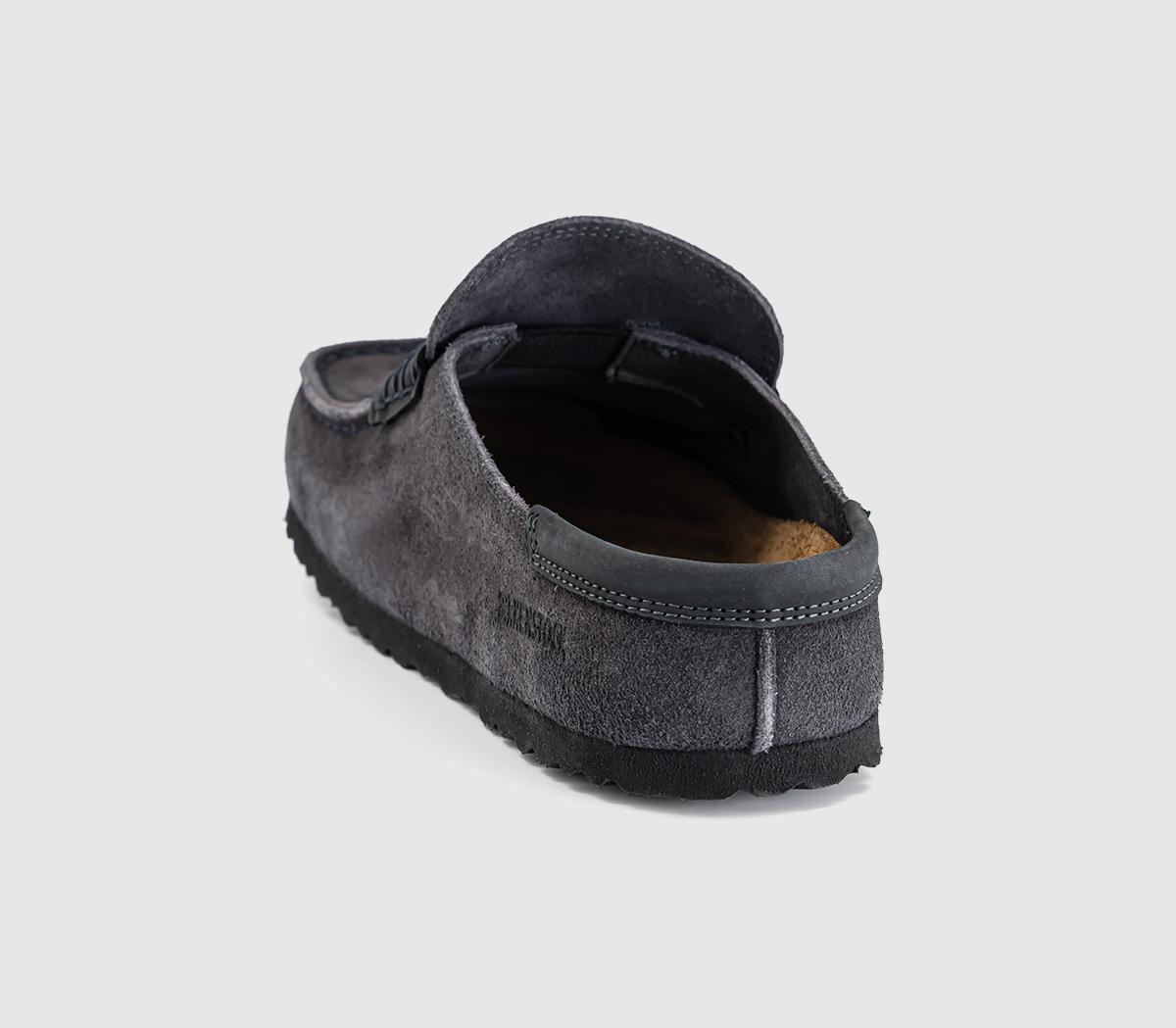 BIRKENSTOCKNaples Mixed ClogsCharcoal