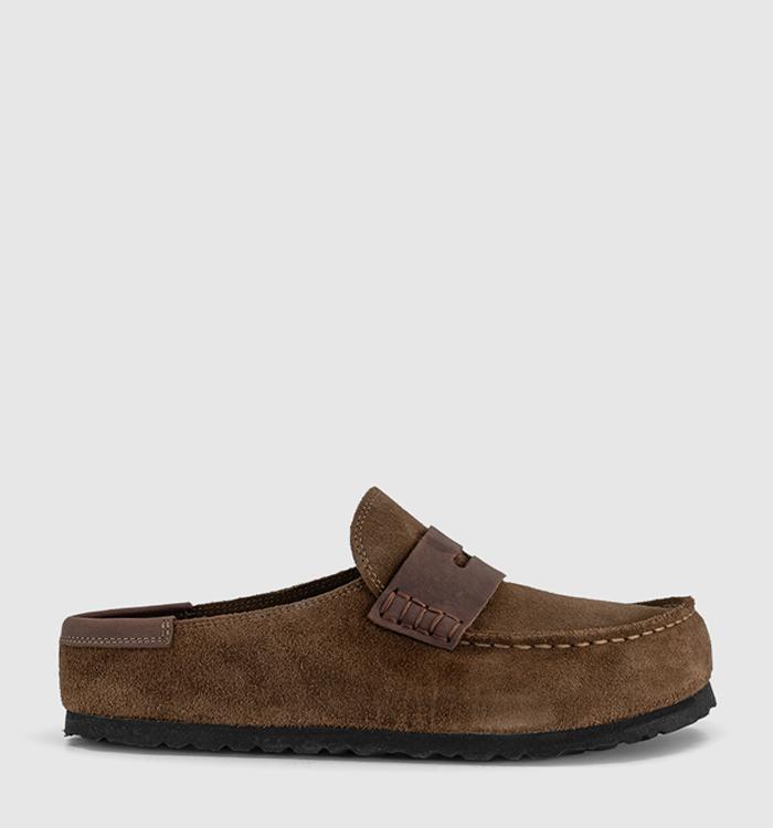 BIRKENSTOCK Naples Mix Clogs Dark Tea