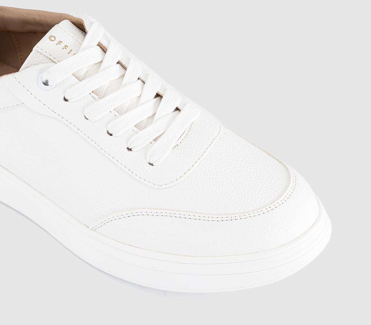 OFFICETrafford Lace Up TrainersWhite