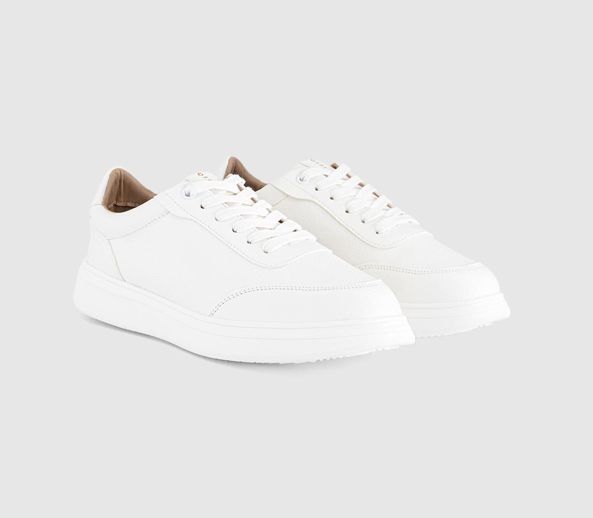 OFFICETrafford Lace Up TrainersWhite