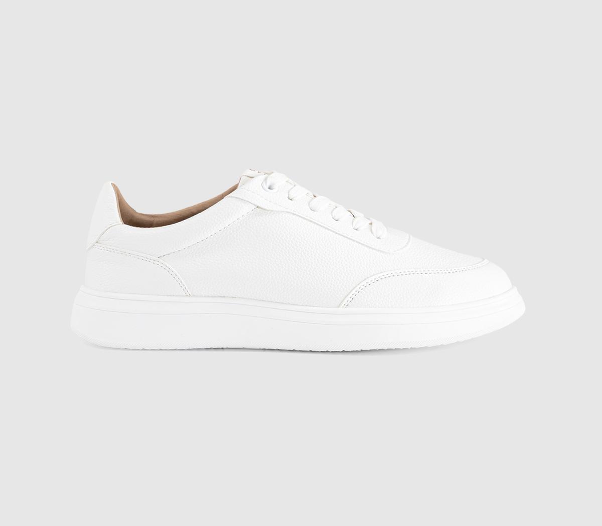 OFFICETrafford Lace Up TrainersWhite