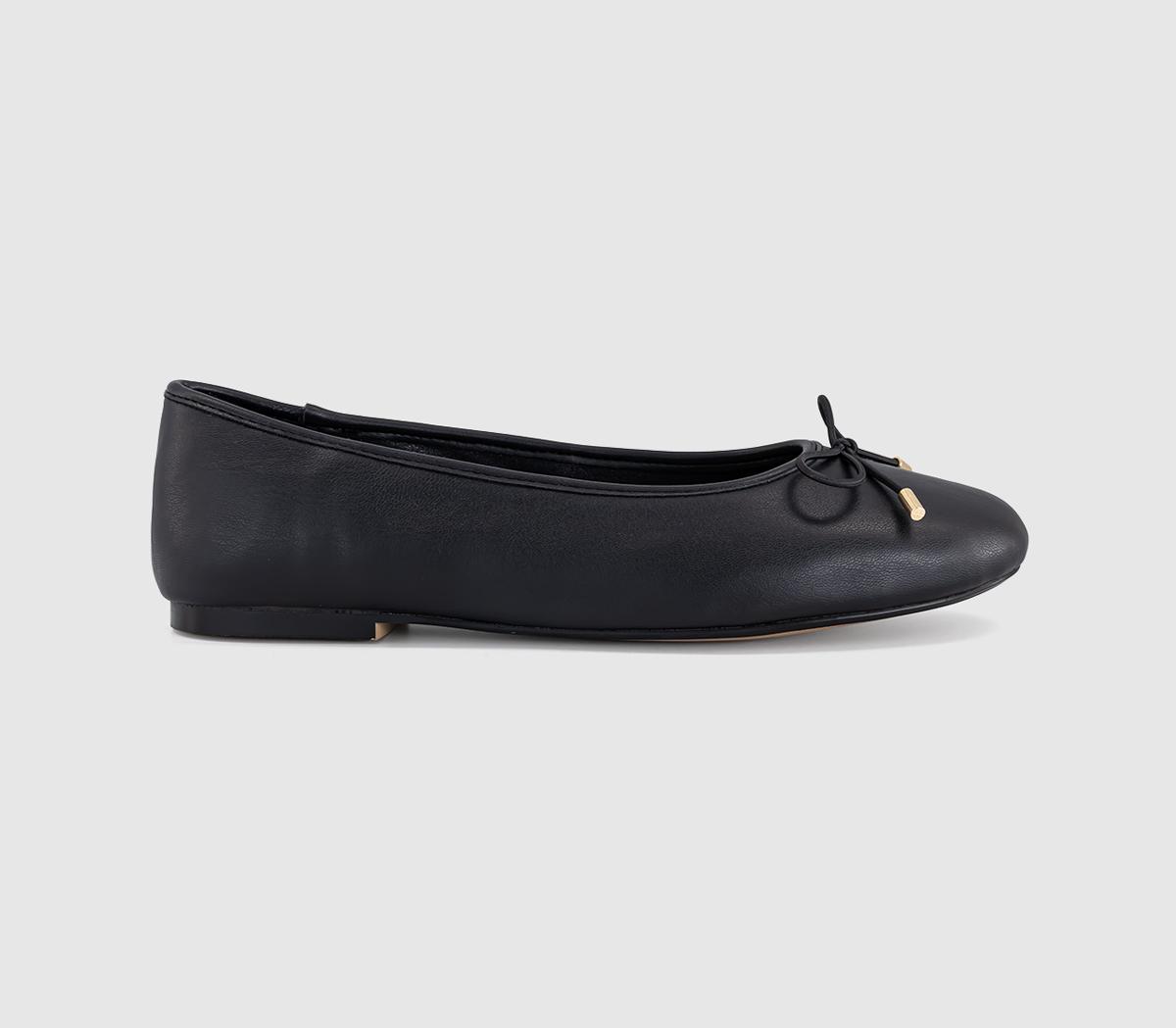 OFFICEFraggle Bow Ballerina PumpsBlack