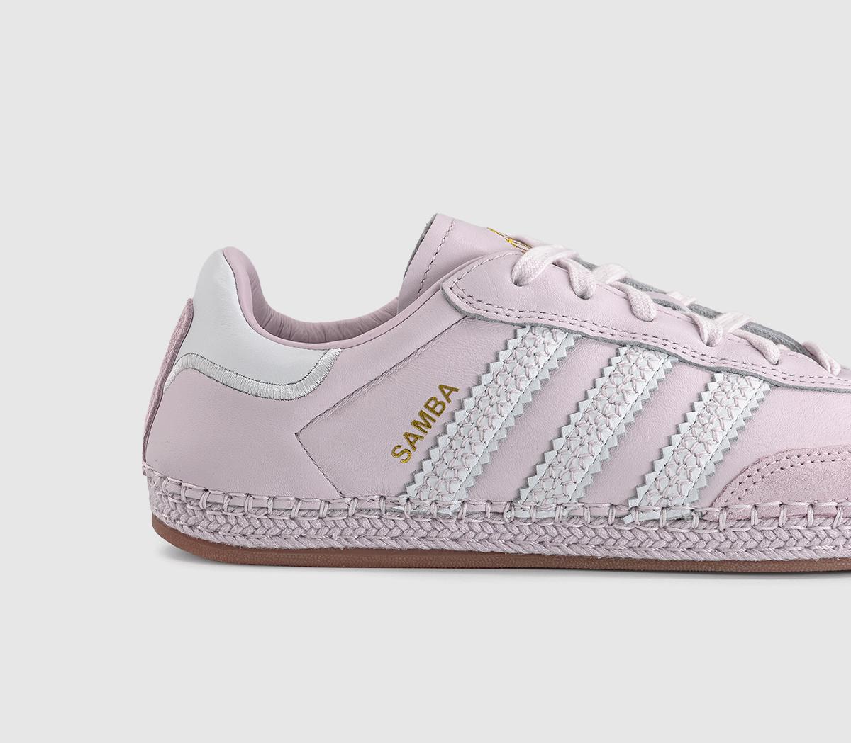 adidasSamba Espadrille x CLOTEdc Clot Pearl Amethyst White Pearl Amethyst