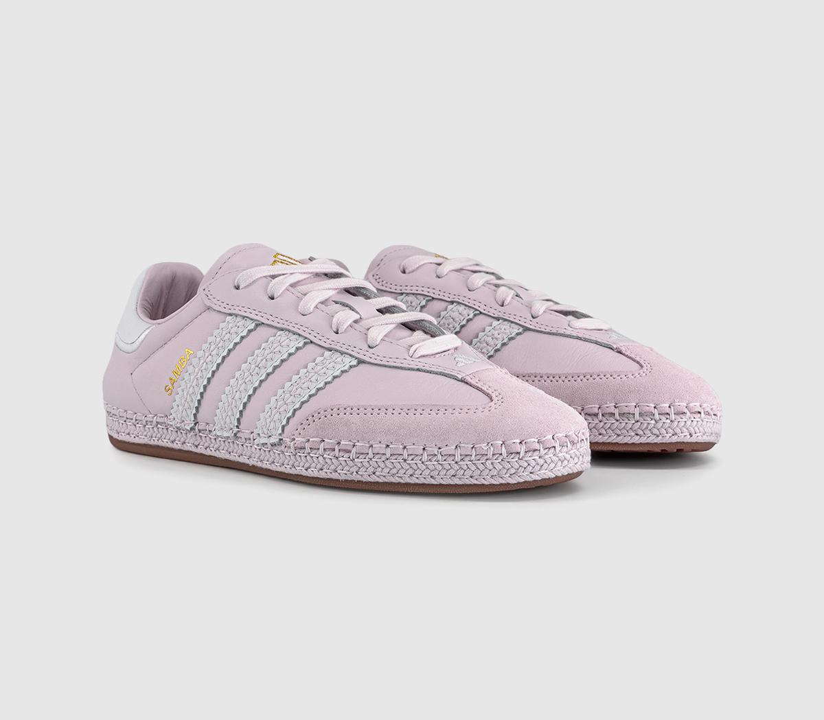 adidasSamba Espadrille x CLOTEdc Clot Pearl Amethyst White Pearl Amethyst