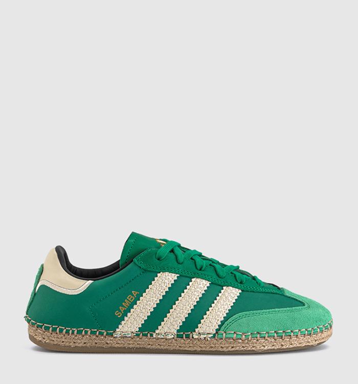 adidas Samba Espadrille x CLOT Edc Clot Court Green Warm Vanilla Core Black