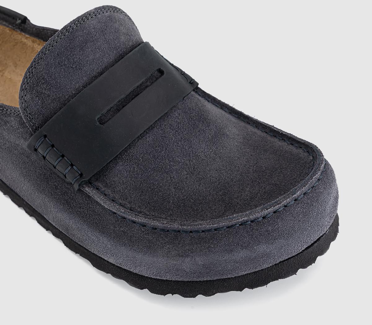 BIRKENSTOCKNaples Mixed ClogsCharcoal
