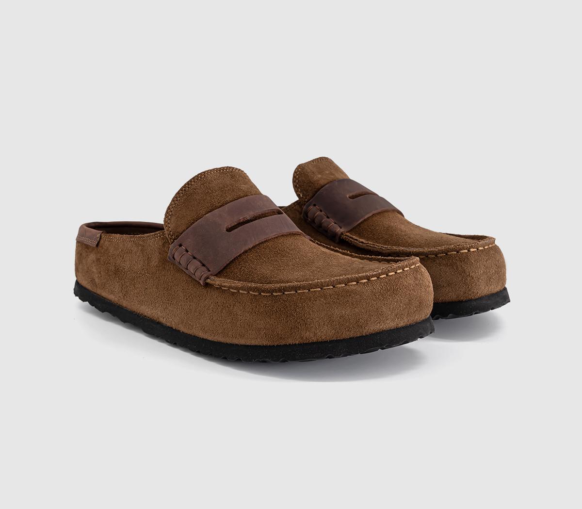 BIRKENSTOCKNaples Mixed ClogsCork Brown
