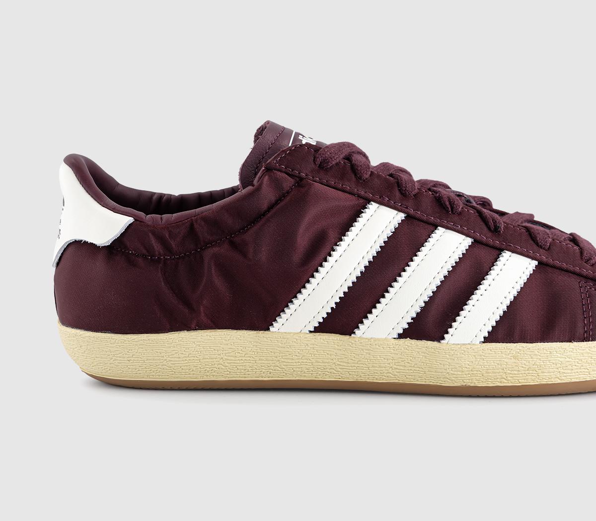 adidasJabbar Ruche TrainersMaroon Off White Warm Vanilla