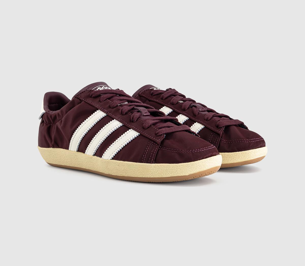 adidasJabbar Ruche TrainersMaroon Off White Warm Vanilla