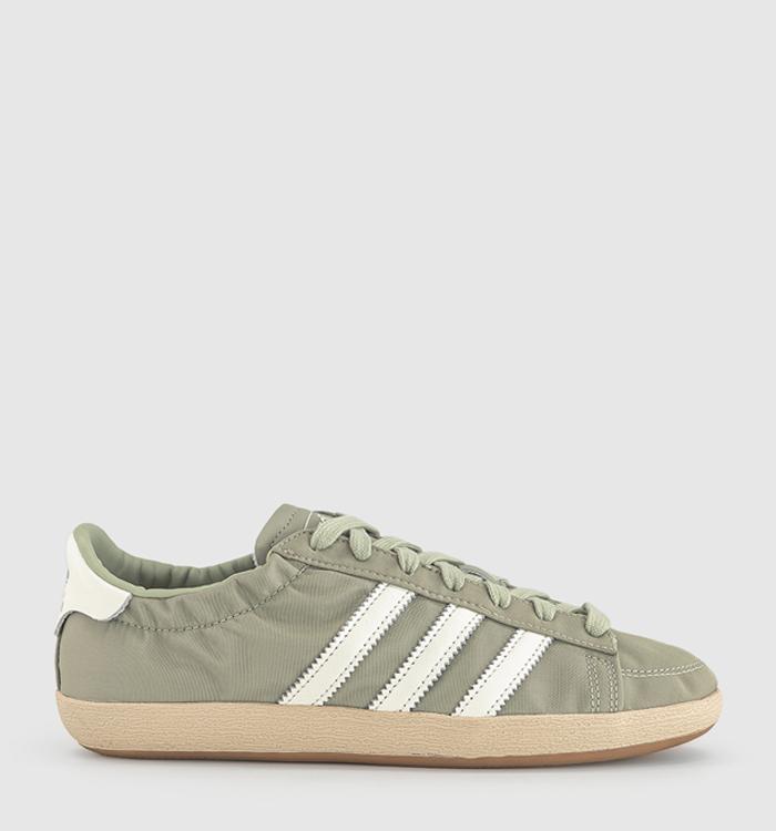 adidas Jabbar Ruche Trainers Halo Green Offwhite Warm Vanilla