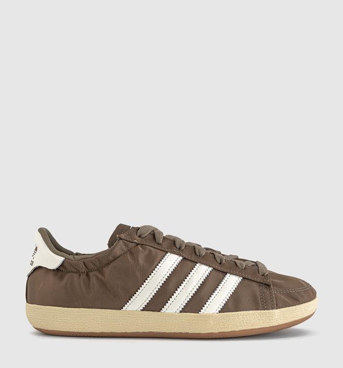 adidas Jabbar Ruche Trainers Khaki Off White Warm Vanilla