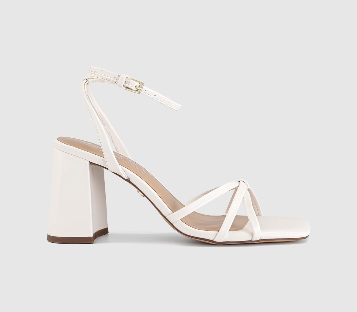 OFFICEHappen Block Heel Strappy SandalsCream