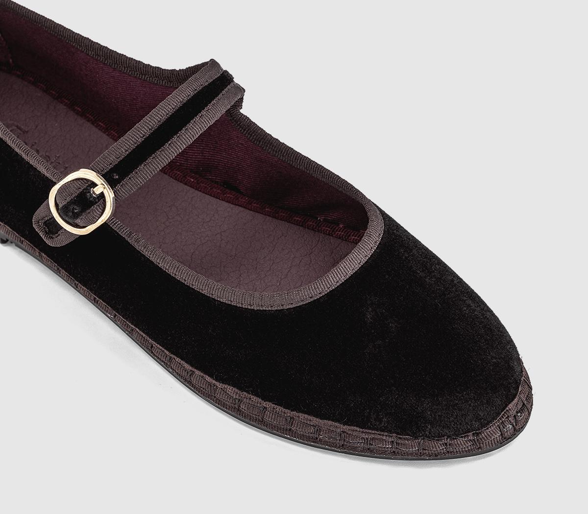FlabelusMary JanesBrown Velvet