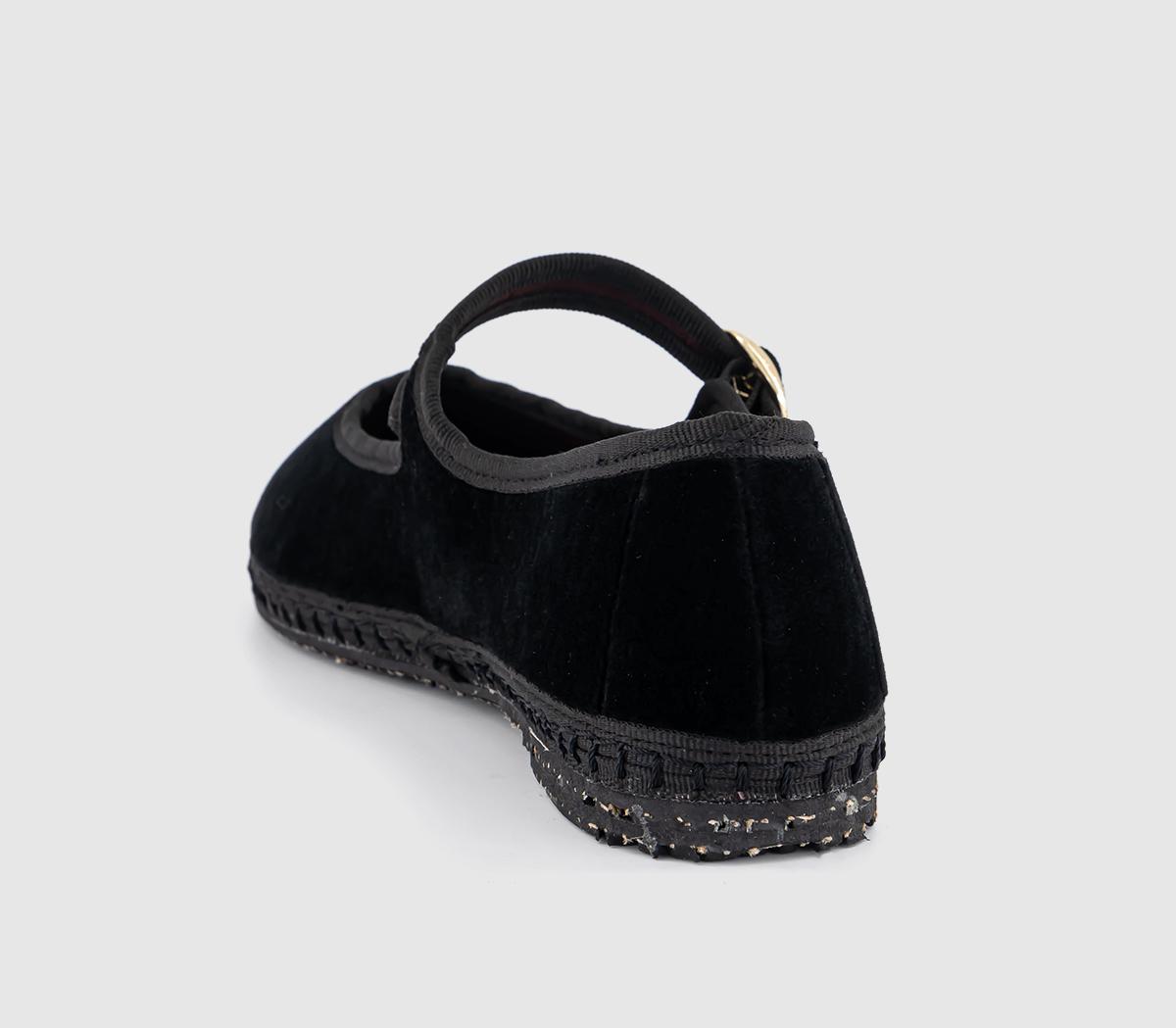 FlabelusMary JanesBlack Velvet