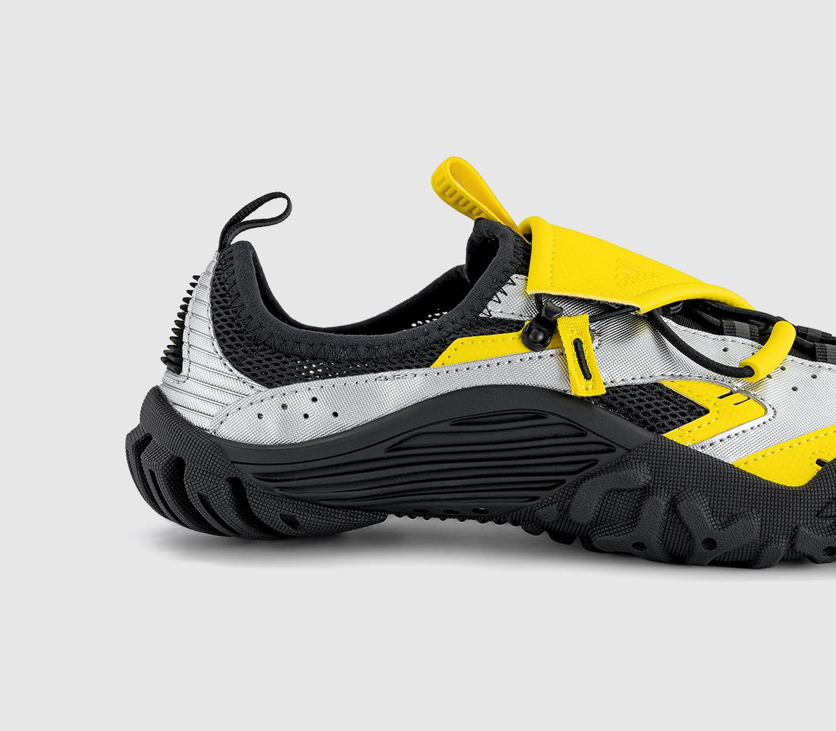 adidasPharrel x adidas Watermoc TrainersPw Yellow Silver Metallic Core Black