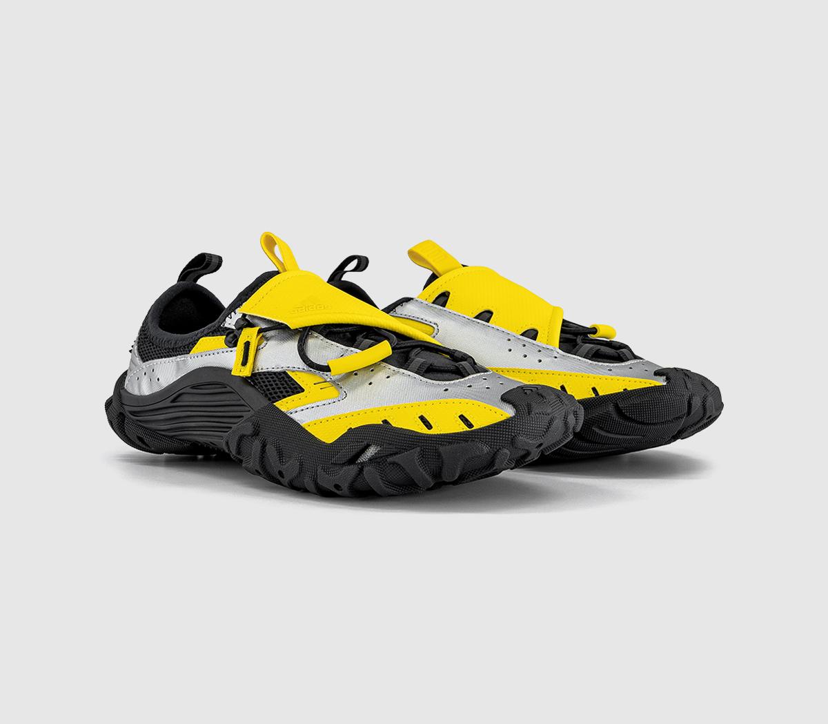 adidasPharrel x adidas Watermoc TrainersPw Yellow Silver Metallic Core Black