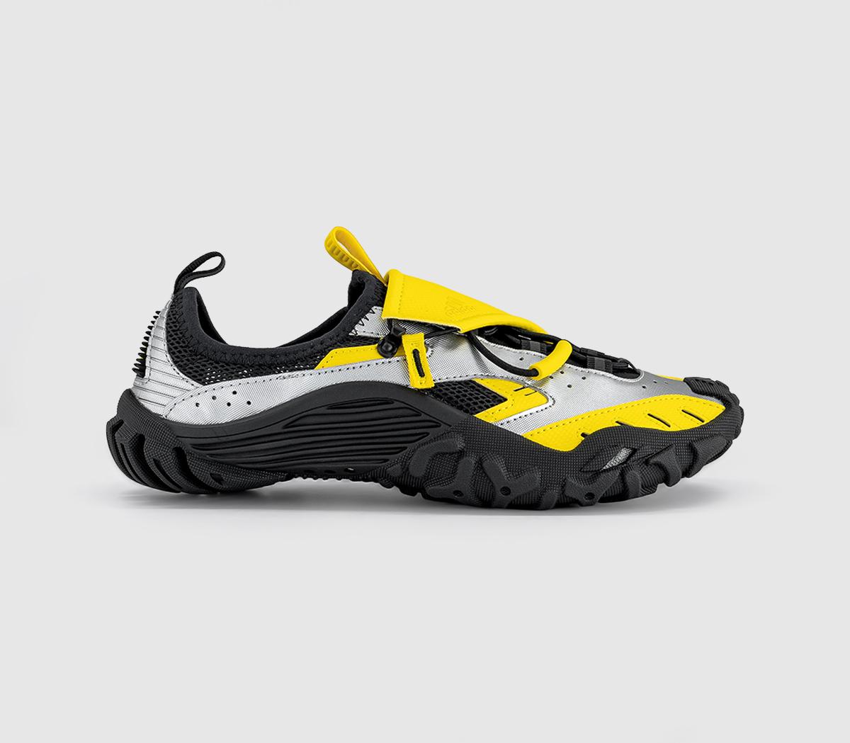 adidasPharrel x adidas Watermoc TrainersPw Yellow Silver Metallic Core Black