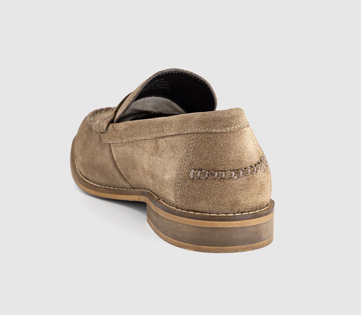 OFFICECarlisle Casual Penny LoafersTaupe