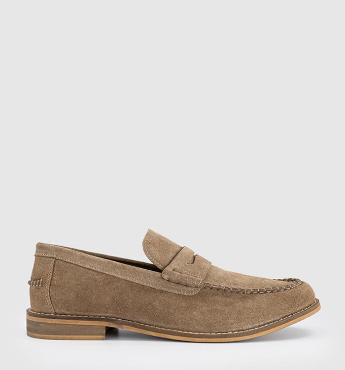 OFFICE Carlisle Casual Penny Loafers Taupe