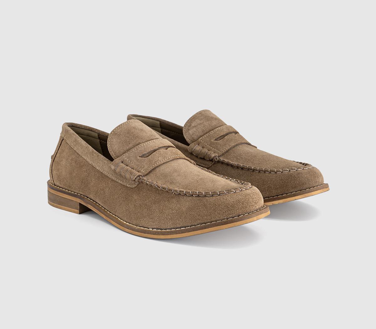 OFFICECarlisle Casual Penny LoafersTaupe
