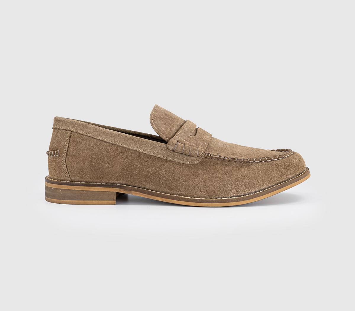OFFICECarlisle Casual Penny LoafersTaupe