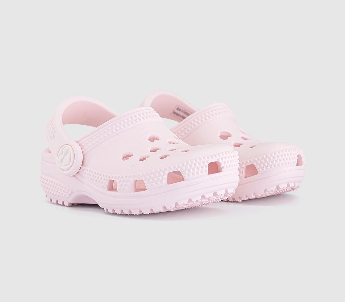 CrocsClassic Hearts Cut Out Clogs ToddlersBubble Ice