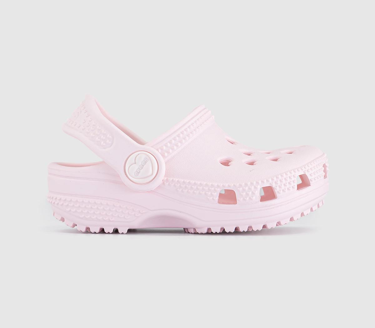 CrocsClassic Hearts Cut Out Clogs ToddlersBubble Ice