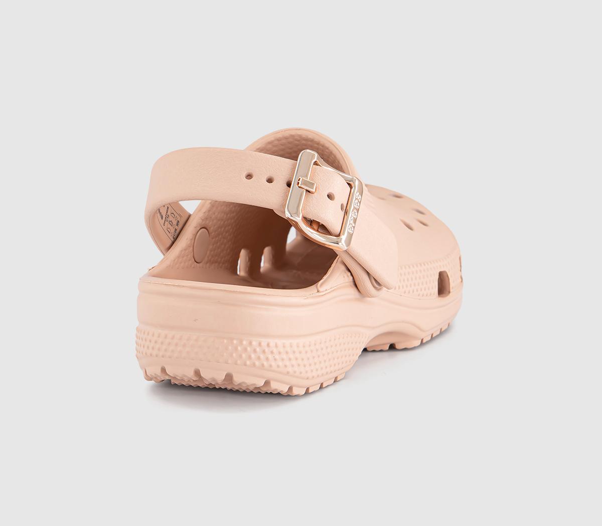 CrocsClassic Metallic Buckle Kids ClogsPink