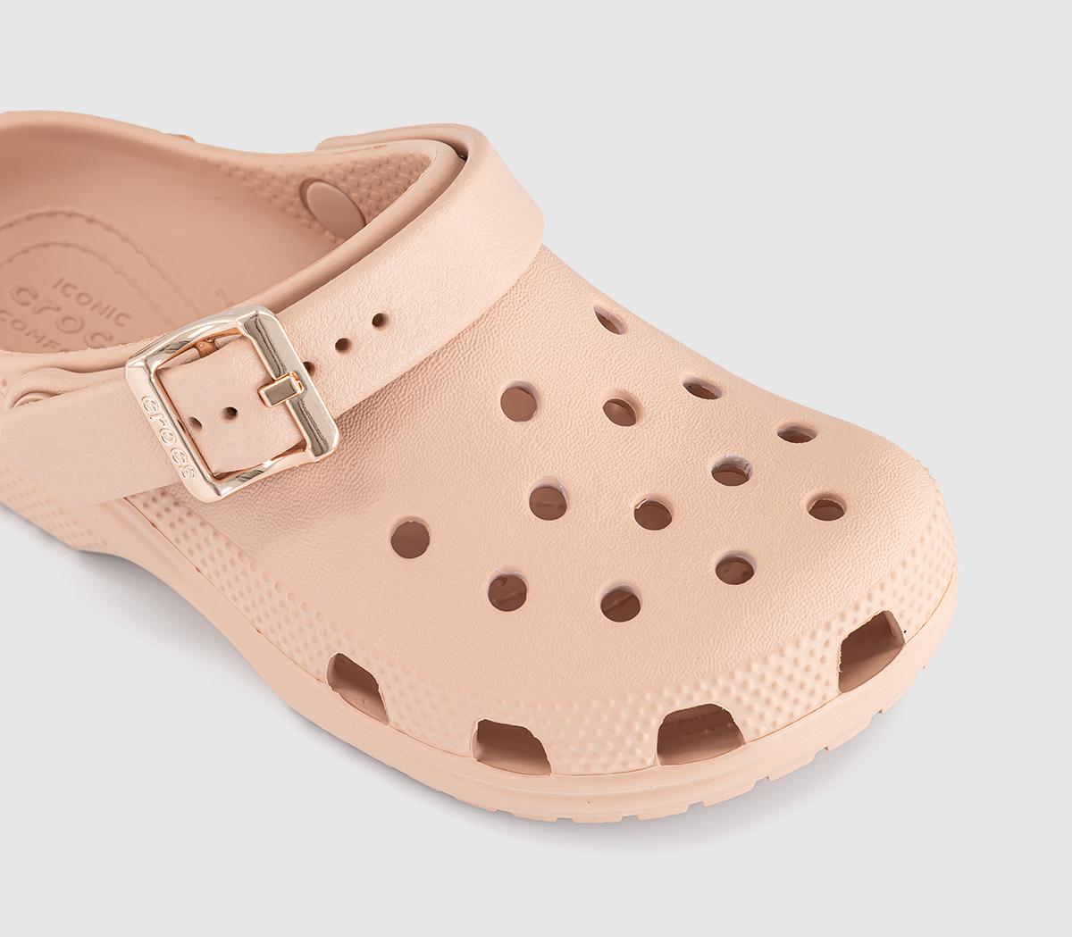 CrocsClassic Metallic Buckle Kids ClogsPink