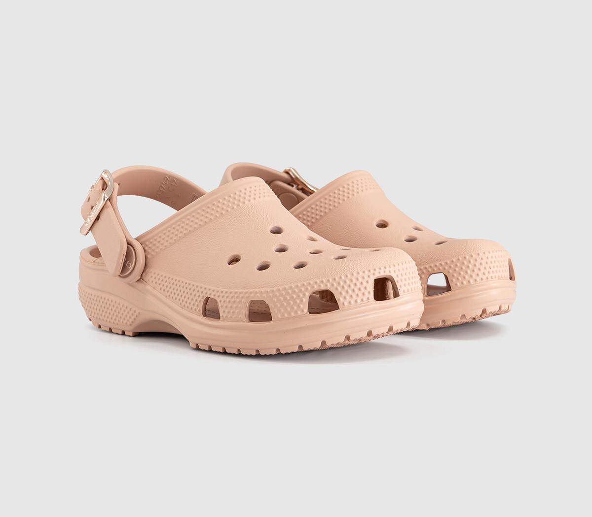 CrocsClassic Metallic Buckle Kids ClogsPink