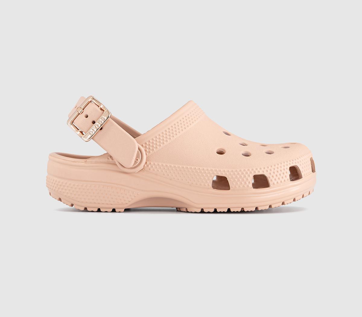 CrocsClassic Metallic Buckle Kids ClogsPink