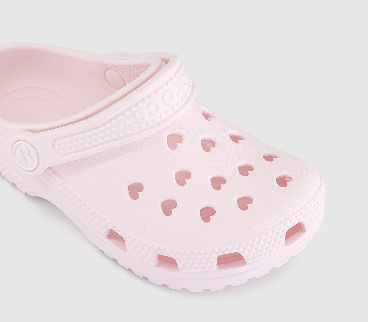 CrocsClassic Hearts Cut Out Kids ClogsBubble Ice