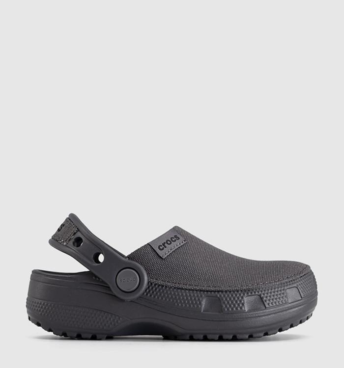 Crocs Classic Crafted Kids Clogs Black Sand