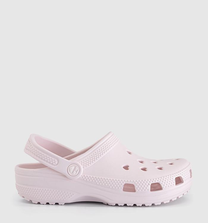Crocs Classic Hearts Cut Out Clogs Bubble Ice