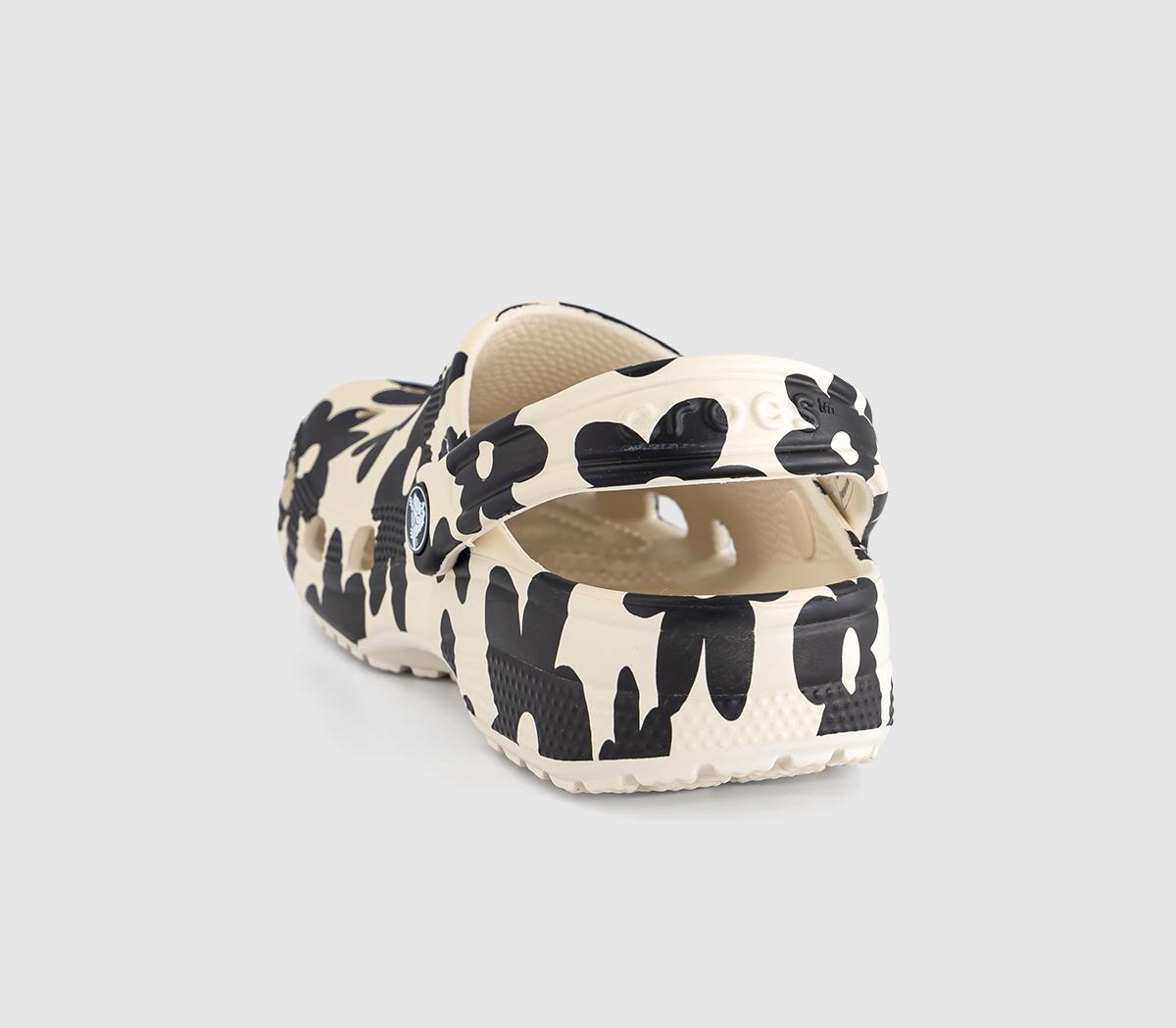 CrocsClassic Floral Graphic ClogsSummit White Multi