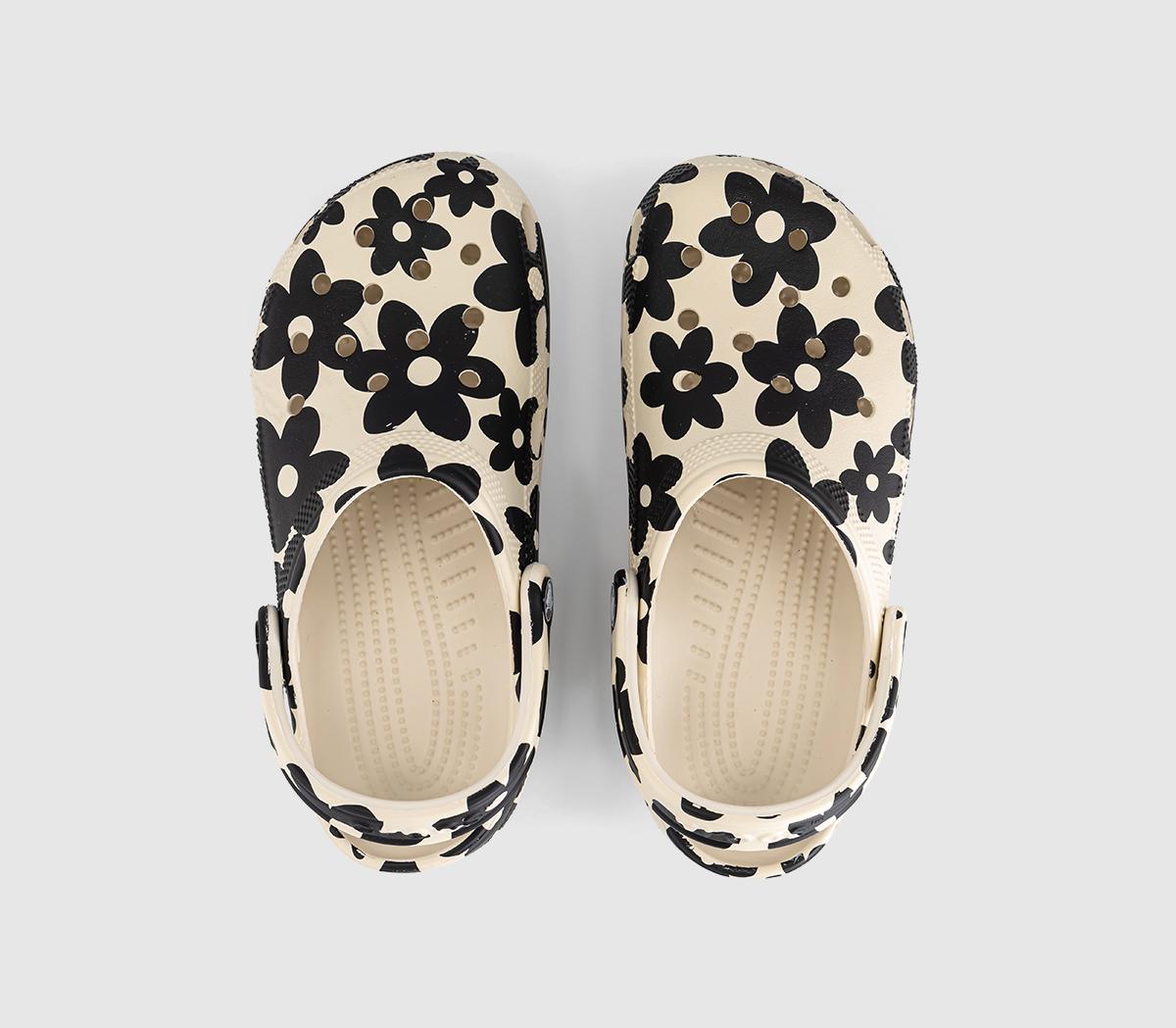 CrocsClassic Floral Graphic ClogsSummit White Multi