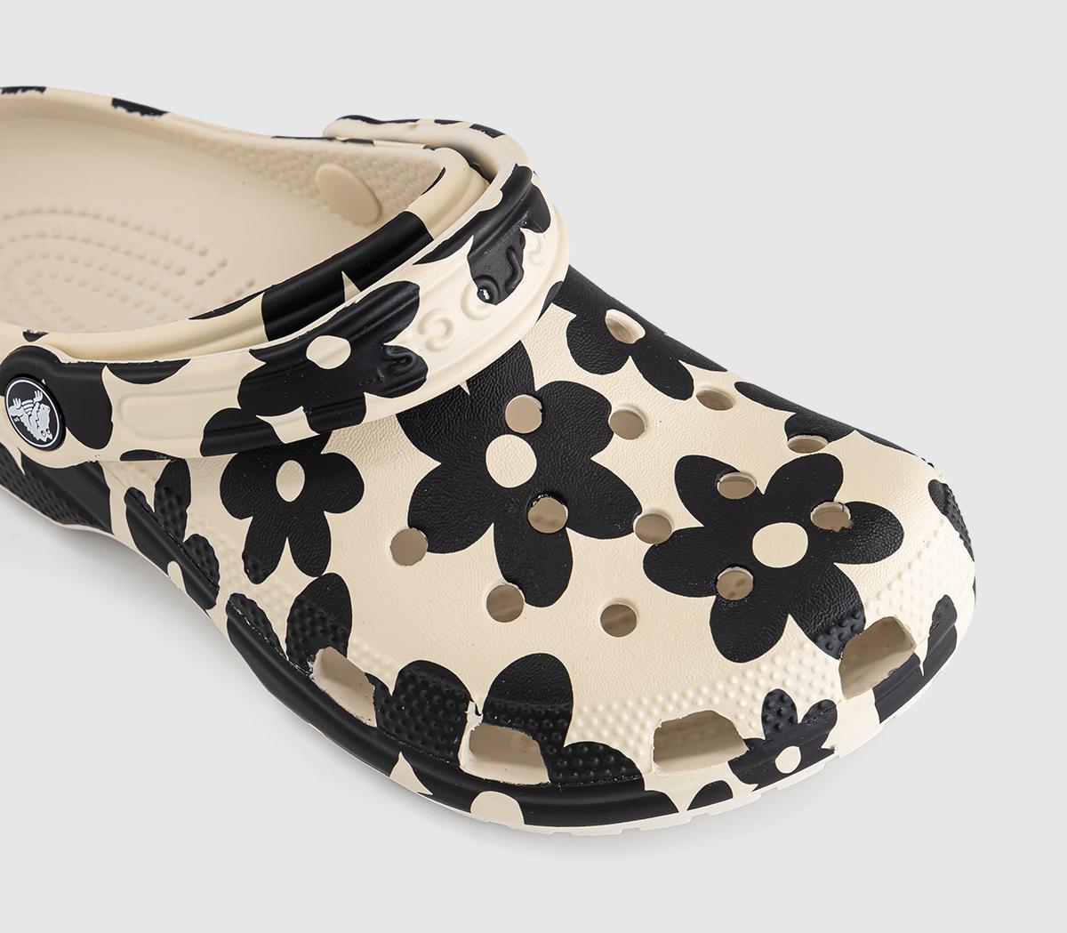 CrocsClassic Floral Graphic ClogsSummit White Multi