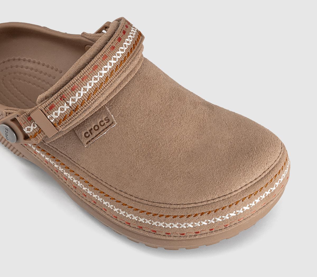 CrocsCrafted Vegan Suede Stich CrocsSepia