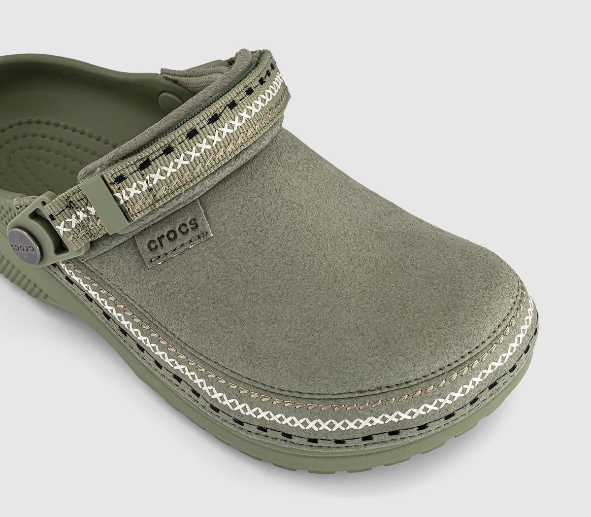 CrocsCrafted Vegan Suede Stich ClogsCargo