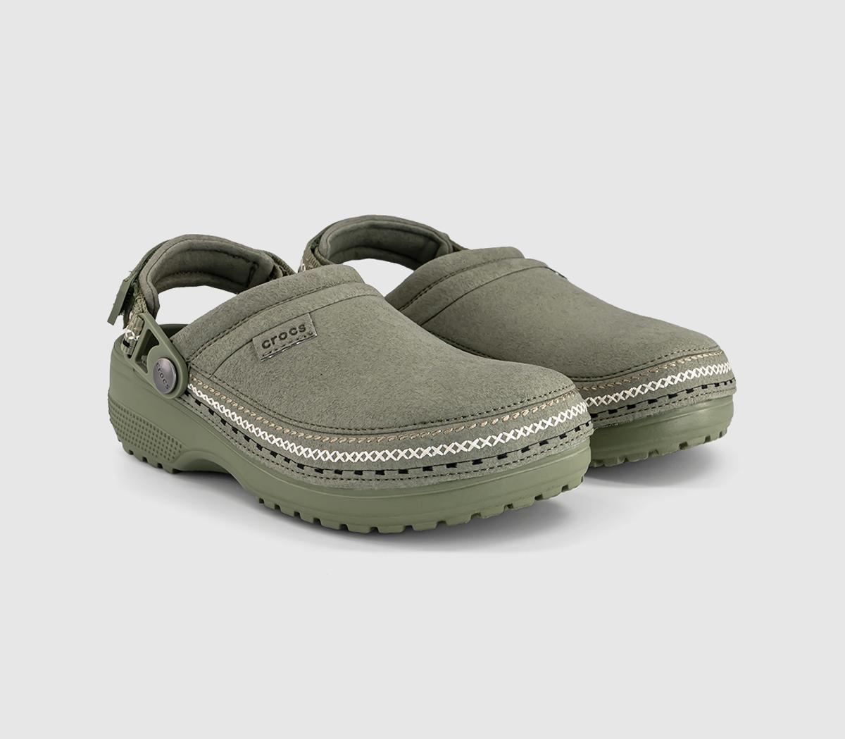 CrocsCrafted Vegan Suede Stich ClogsCargo
