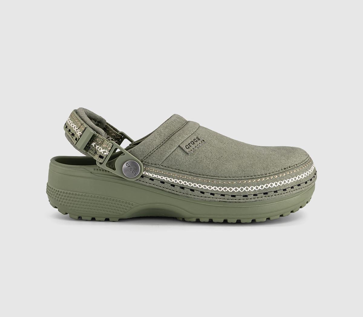 CrocsCrafted Vegan Suede Stich ClogsCargo
