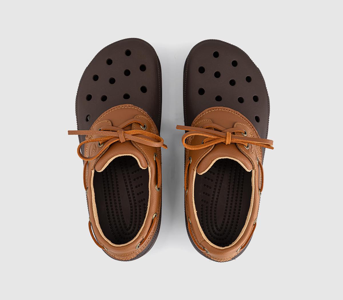 CrocsClassic Boat ShoesCoffee Cognac