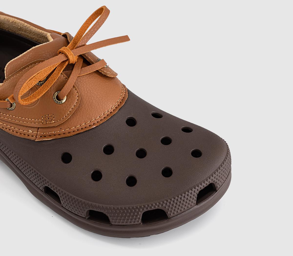 CrocsClassic Boat ShoesCoffee Cognac