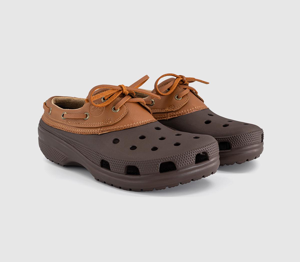 CrocsClassic Boat ShoesCoffee Cognac