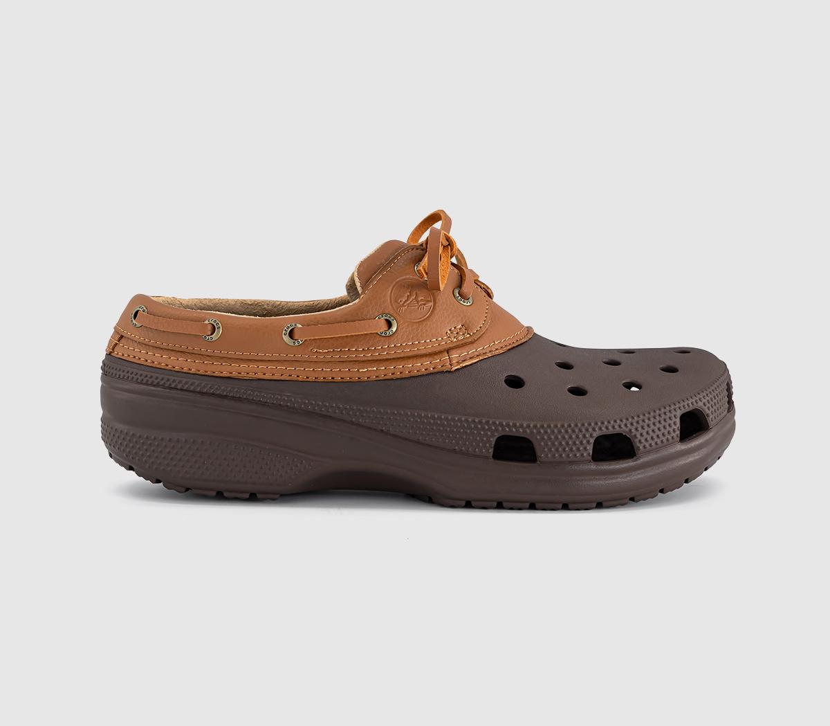 CrocsClassic Boat ShoesCoffee Cognac