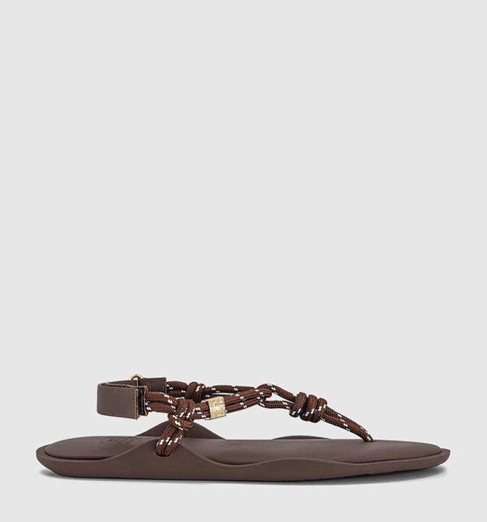 Flowze Flo Monocolor Sandals Brown