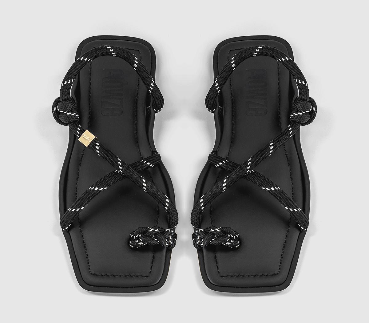 FlowzeFlo Square SandalsBlack