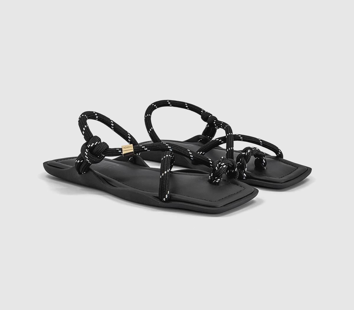 FlowzeFlo Square SandalsBlack